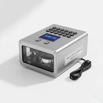 Máquina de cura UV LED de 100W para faixa de temperatura 0-50C com corpo de liga de alumínio