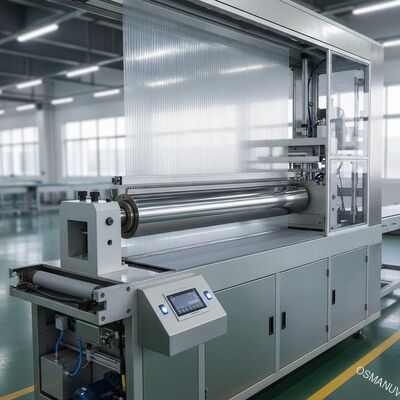 Máquina de revestimento de cortinas de largura de rolos de 1000 mm para espessura lisa e revestimento de 0,02-2 mm