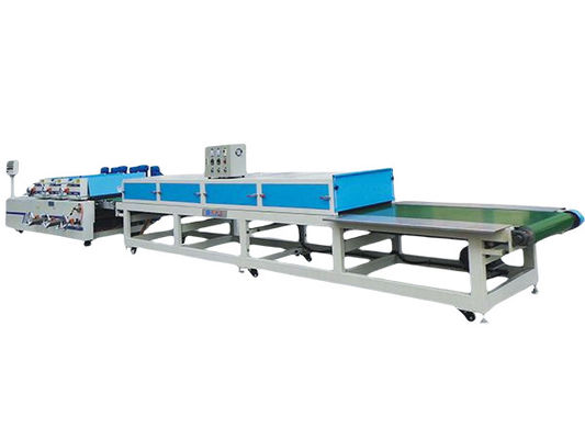 Envernize o transporte de pintura uv de revestimento do PVC da máquina 2.5m