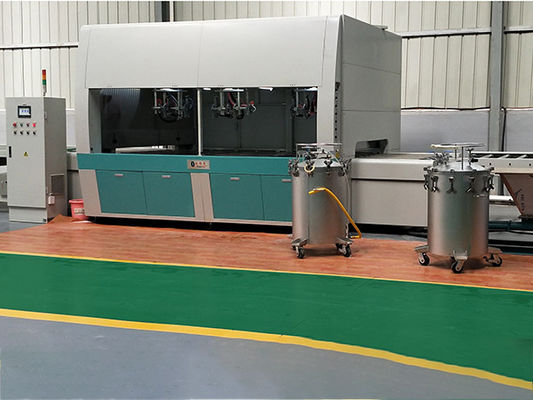Coater uv do ponto da máquina de revestimento do rolo do programa do PLC