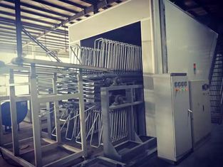 ISO9001 certificou a máquina de revestimento UV 0,1 do assoalho do aquecimento de gás natural - 1m/min