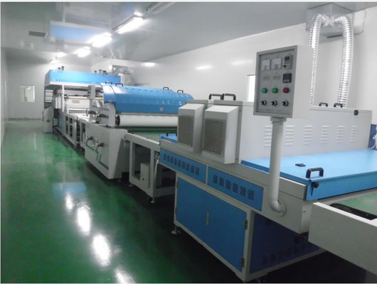 Envernize o transporte de pintura uv de revestimento do PVC da máquina 2.5m