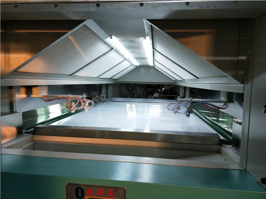 Coater uv do ponto da máquina de revestimento do rolo do programa do PLC