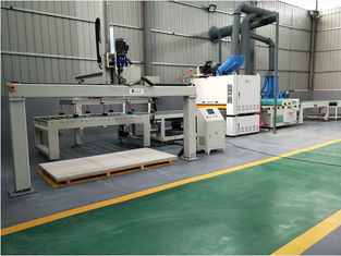 Máquina de revestimento UV do controle 4.5KW do PLC de Mitsubishi para a placa do silicato do cálcio