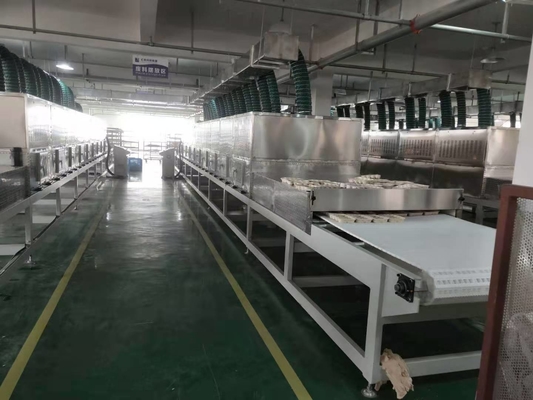 30KW Secador de vácuo de microondas de secagem rápida Capacidade 1-10T/H Tempo de secagem 2-6 horas