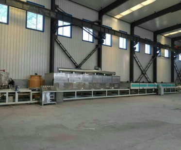 Modo de controlo PLC Secador de microondas a vácuo para 1-10 T/h Capacidade em alta demanda