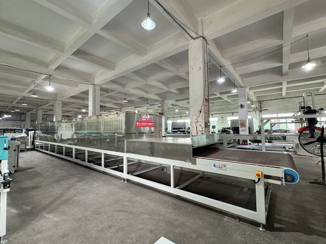 Fabricação Sustentável Projeto Eco-Consciente Máquina de Secagem de Microondas de 14 Etapas para Alimentos do Mar de Pulpa