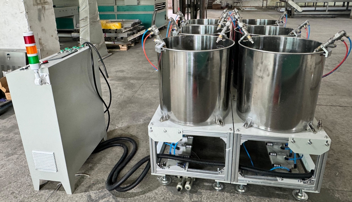 Tela de revestimento para embalagem de alimentos para água à prova de óleo quente Máquina de revestimento de seis estações para cana de açúcar de papel de bambu