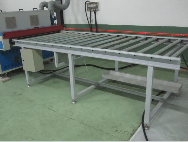 Máquina de banda transportadora de 200 kg de capacidade de carga com banda de borracha e servomotor