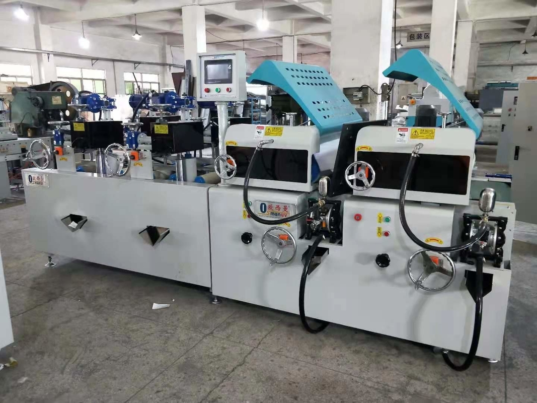 Equipamento de revestimento de rolos de revestimento de pintura com 0-20m/min Velocidade de rolos e tamanho 1800*1000*1200mm