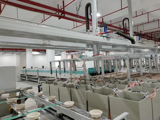 Spin Coating Machine 24 Working Station For Bowls Leakage Prevention