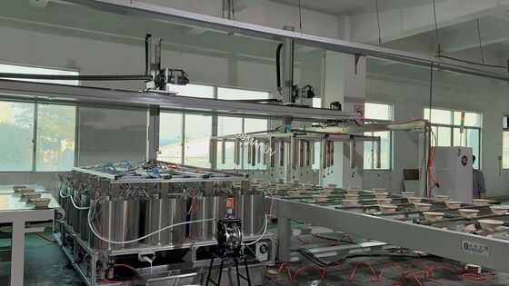 High-Speed Food Safety Tableware Tray Bowl Internal Coating Production Line For Pulp Molding
