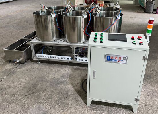 Six Station Spin Coating Machine For Pulp Molding Food Packaging And Industrial Packaging