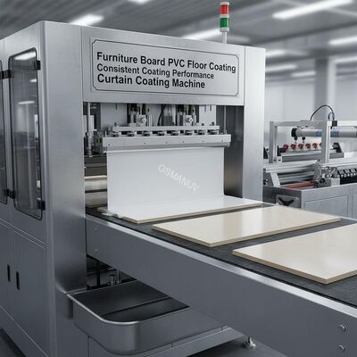 Furniture Board PVC Floor Coating Costistent Coating Performance Curtain Coating Machine