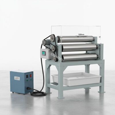 220V/50Hz Power Supply and 1000mm Max Coating Width Roller Coating Equipment for Paint