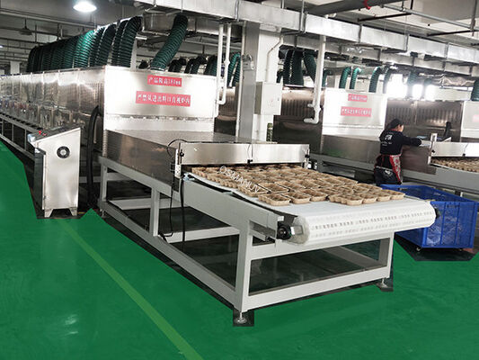 1170mm Width 85KW  Microwave Dehydrator For Pulpmolding