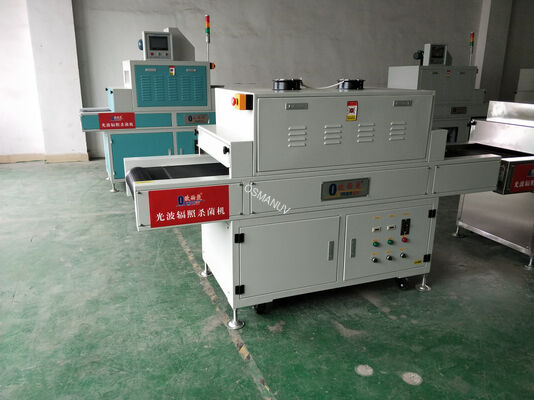 W300mm Light wave UV Irradiation Machine / UV Curing Machine 10m/min