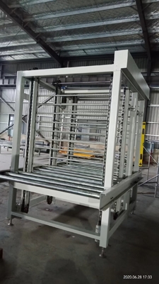 Linha de revestimento uv máquina de 10 folhas 50HZ 2m/Min Speed do armazenamento da placa