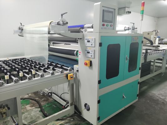1.5KW Máquina de laminagem de filme 850mm Altura 300mm comprimento mínimo para plástico, acrílico, folha, tabuleiro, vidro