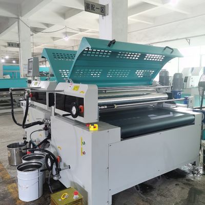 Máquina de revestimento de dois rolos de alta velocidade para porta de vidro acrílico de madeira