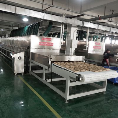 Máquina de secagem de micro-ondas de alta temperatura e de poupança de energia