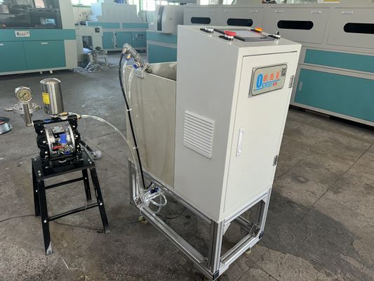 Revestidora Centrífuga de Estação Única para Embalagens de Alimentos em Polpa Moldada – Design de Bancada com Fixações Personalizáveis para P&D e Produção de Pequenos Lotes