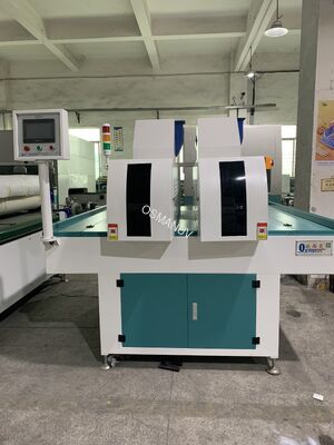 Linha de revestimento e cura de rolos excimer compactos de alta qualidade para painéis macios para a pele