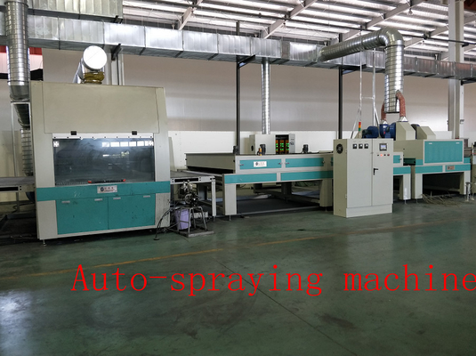 Máquina anulando automática UV de revestimento de pulverizador com comprimento 1800mm dos sistemas de transporte