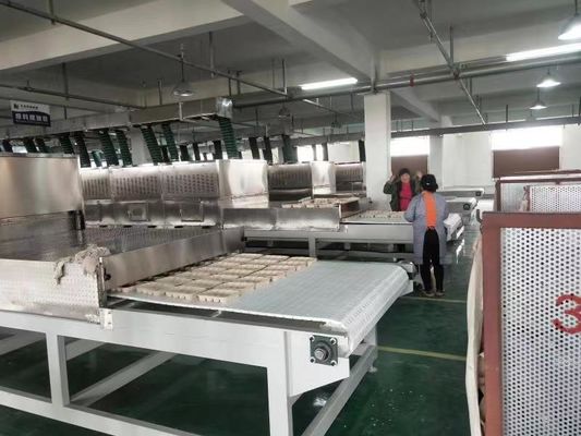 Equipamento industrial de secagem a vácuo a microondas para aplicações de alta temperatura