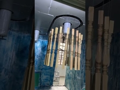 Linha de pulverização pendente