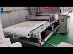 Secador de microondas a vácuo de 17530 mm × 1600 mm × 1100 mm para controlo preciso da temperatura a 80 °C