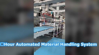 Sistema de carga e descarga automática robótica Gantry
