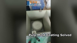 Máquina de revestimento de molde de celulose para P&D